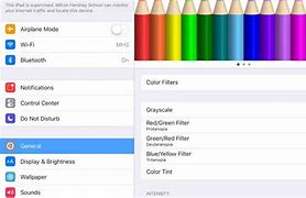 Image result for iPad Screen Colors Off On iPad Air2