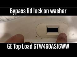 Image result for Bypass Lid Lock GE Washer