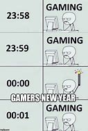 Image result for Gamer New Year's Meme