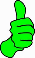 Image result for Green Thumbs Up Cartoon