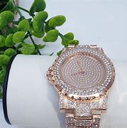 Image result for Massive Rose Gold Watch with Wide Bracelet