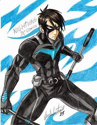 Image result for DC Nightwing Drawings