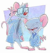 Image result for Pinky and the Brain Smile Cartoon
