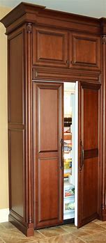 Image result for Wood Refrigerator Door Panels