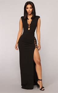 Image result for Black Casual Mini Dress Fashion Nova