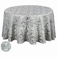 Image result for 90 Inch Round Tablecloth Black