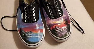 Image result for Bob Ross Sneakers