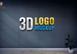 Image result for 3D Glass Window Logo Mockup Free Download