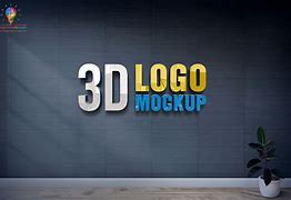 Image result for 3D Glass Window Logo Mockup Free Download