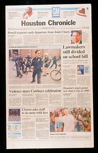 Image result for Houston Chronicle