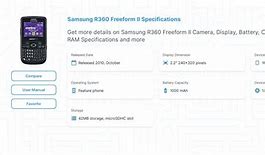 Image result for Samsung R360