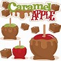 Image result for Caramel Apple with Nuts Clip Art Free