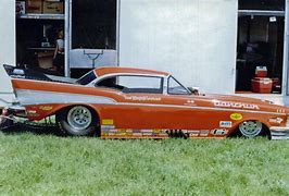 Image result for 57 Chevy Funny Car