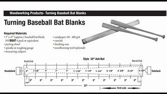 Image result for Baseball Bat Plans
