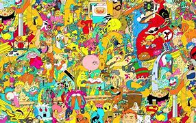 Image result for Abstract Cartoon Wallpaper