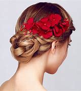 Image result for Red Flower Hair Clip