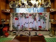 Image result for Vintage Tablecloth Curtains