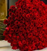 Image result for Dark Red Rose Bouquet