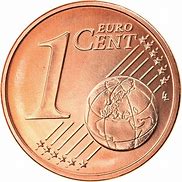 Image result for 1 Cent Euro Coins Copper