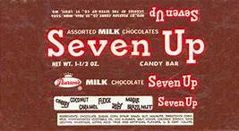 Image result for 7 Up Candy Bar