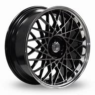 Image result for 5X100 Black Alloy Wheels 17 Inch
