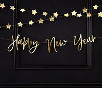 Image result for Happy New Year Banner Gold