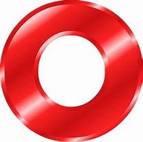 Image result for Red Alphabet Letter O