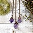 Image result for Single Stone Amethyst Necklace