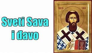 Image result for Sveti Sava I Djavo