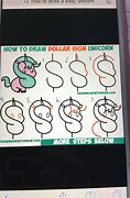 Image result for How to Draw a Dollar Sign Unicorn