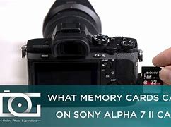 Image result for Sony A7ii Card Slots