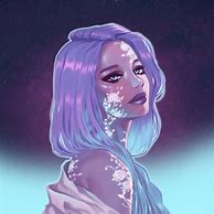 Image result for Galaxy Girl Aesthetic