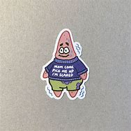 Image result for Patrick Star Meme Stickers