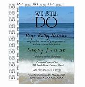 Image result for Vow Renewal Invitations Beach