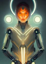 Image result for Robot Sci-Fi Digital Art