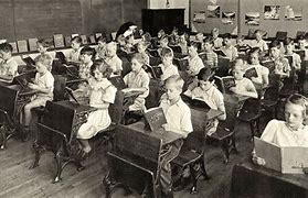 Image result for Classroom 100 Years Ago