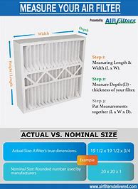 Image result for Round Air Filter Size Chart