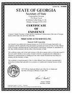 Image result for Georgia Certificate of Service Form