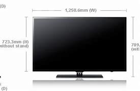 Image result for Samsung 55 LED TV Dimensions