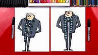 Image result for How to Draw Gru From Despicable Me