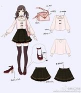Image result for Anime Clothes Tutorial