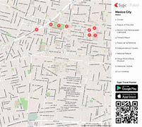 Image result for Mexico City Tourist Map