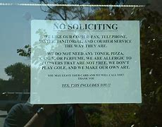 Image result for No Soliciting Signs No Begging