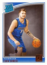 Image result for Luka Doncic NBA Hoops Rookie Card