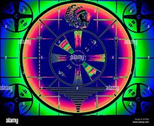 Image result for Television Test Pattern Indian
