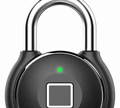 Image result for Fingerprint Scanner Padlock