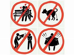 Image result for Park Rules and Regulations with Photos of People Obeying It