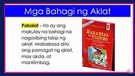Image result for Mga Bahagi Ng Aklat Grade 4 Worksheet