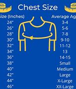 Image result for 36 Inch Chest Size