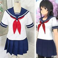 Image result for Anime School Uniform Yandere